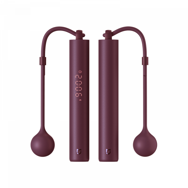 Mi home smart jump rope wine red