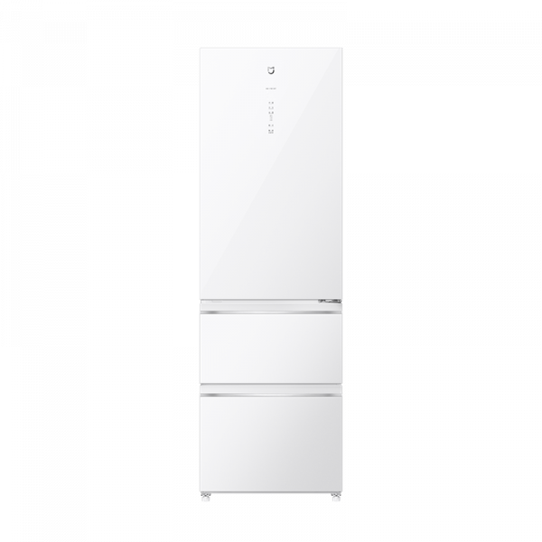 MI refrigerator Italian 400L ice crystal white and white