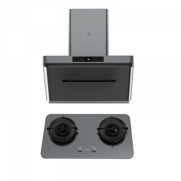 MI intelligent smoke cleaner P1 timing stove 4800W smoke stove set (liquefied gas)