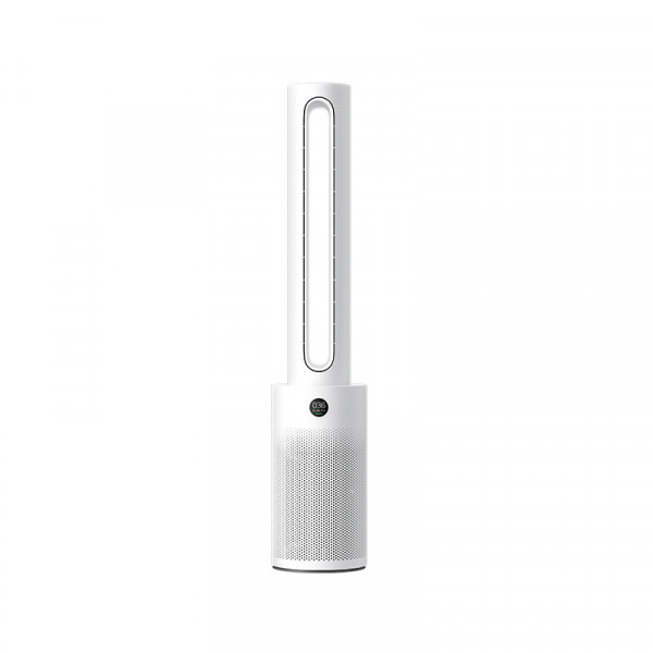 The MI intelligent leafless purification fan is white