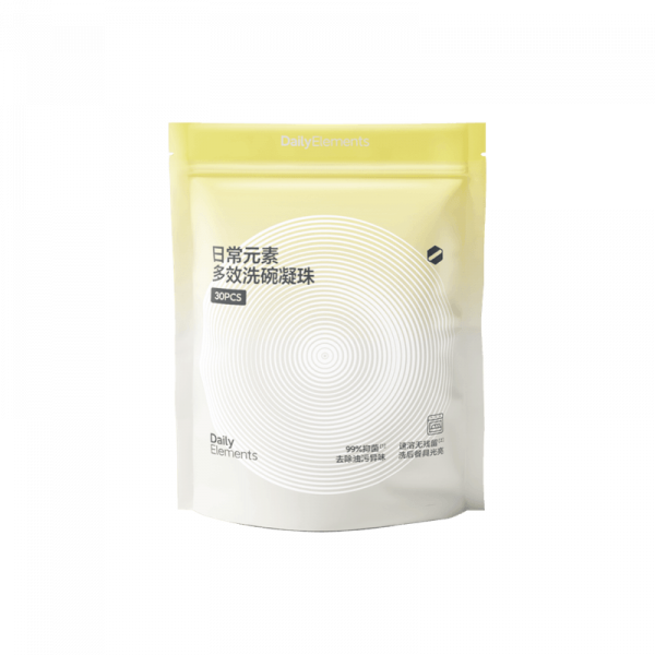 Daily vegetarian multi-effect dishwashing and coagulation beads 13g * 30 pieces / bag