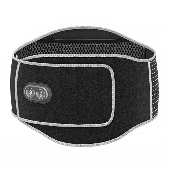 Cool and easy graphene smart hot compress double-sided belt in black