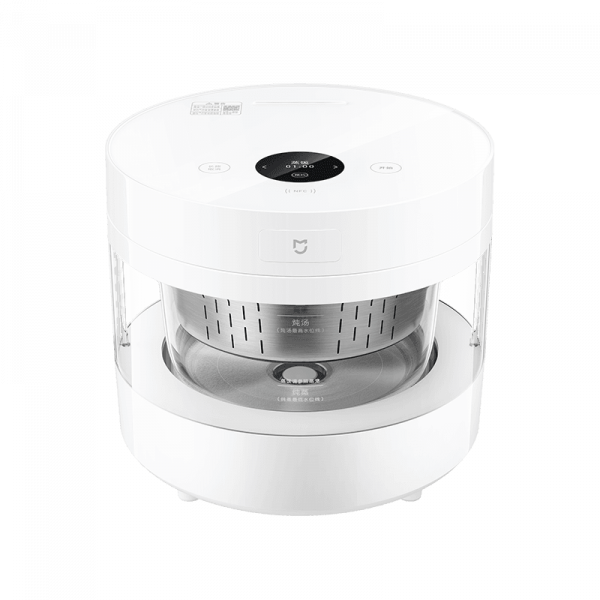 MI transparent steam rice cooker 4L white