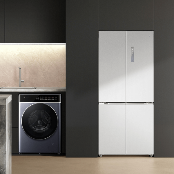 Ultra-thin fully embedded set (521L + 10kg drum washing machine)