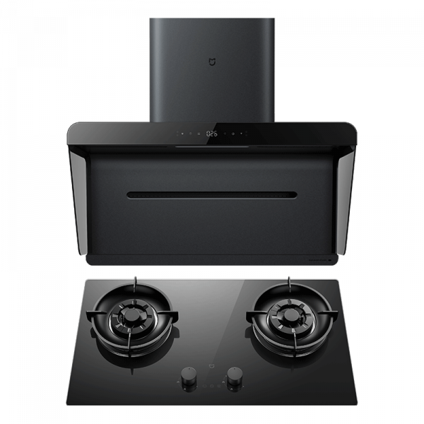 MI intelligent smoke cleaner S1 timing stove 5200W smoke stove set (natural gas)