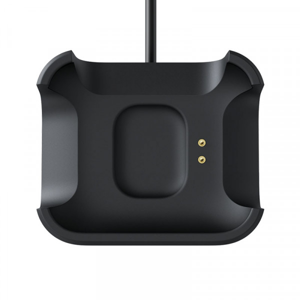 Redmi Watch charging base is black