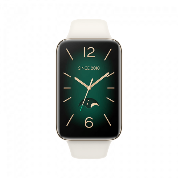 The Mi Band 7 Pro both at rest and white